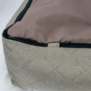 Sleepy Fox® luxury hundehöhle / katzenhöhle cave dog / cat bed. Highest quality. Removable inner cushions by zipper 