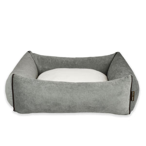 KONA CAVE® Luxus-Kuschelhöhle mit abnehmbarem Betthimmel. Cord-Rollenbett. 