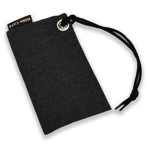 KONA CAVE® Essential Zipper Bag in Grey Dot Matrix