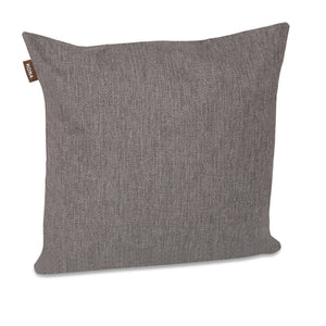 KONA CAVE® Decorative pillow covers, sophisticated grey herringbone fabric.