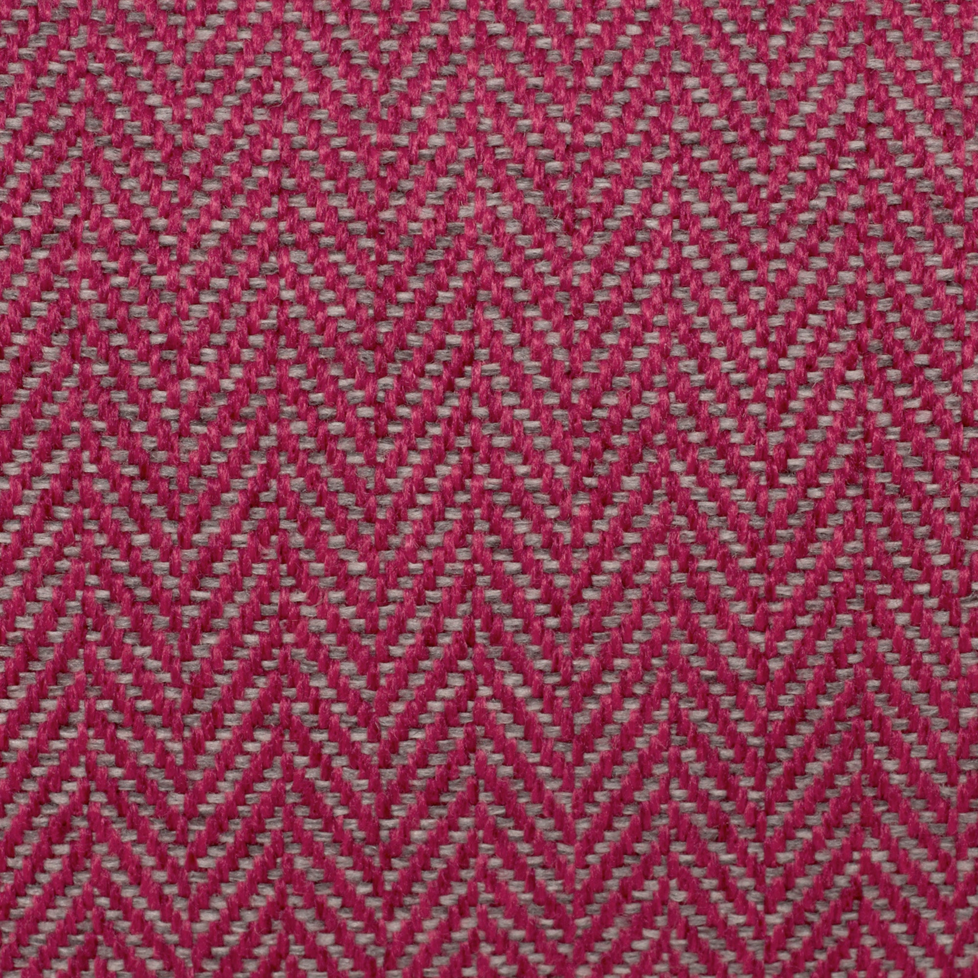 KONA CAVE® designer bolster dog bed in elegant pink herringbone fabric - detail.